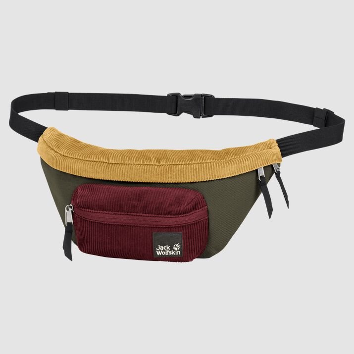 Jack Wolfskin Mens Nature Bumbag Green 514683OHZ